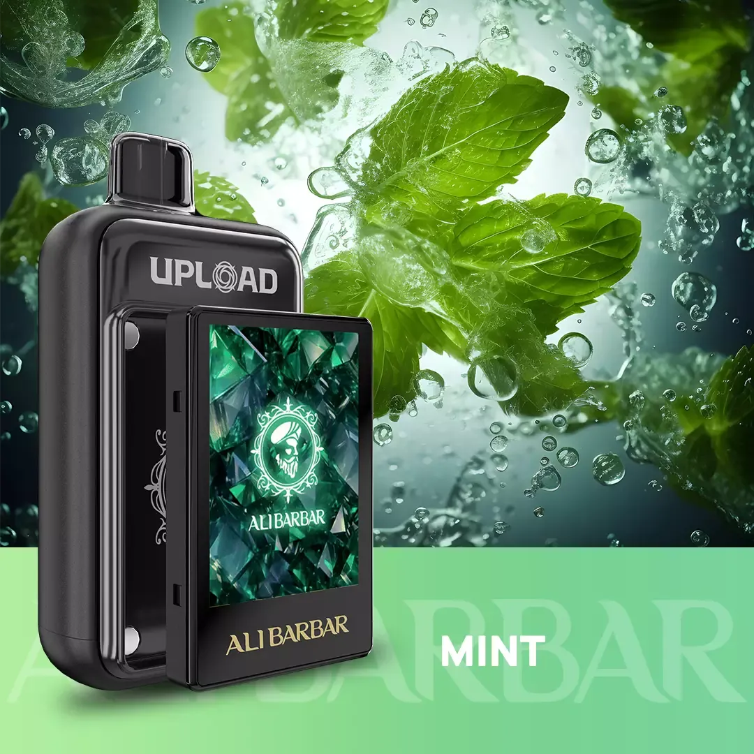 ALIBARBAR UPLOAD 25000 PUFFS Mint