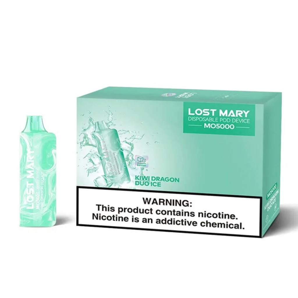 LOST MARY MO5000 KIWI DRAGON DUO ICE味-Mymoods.vip