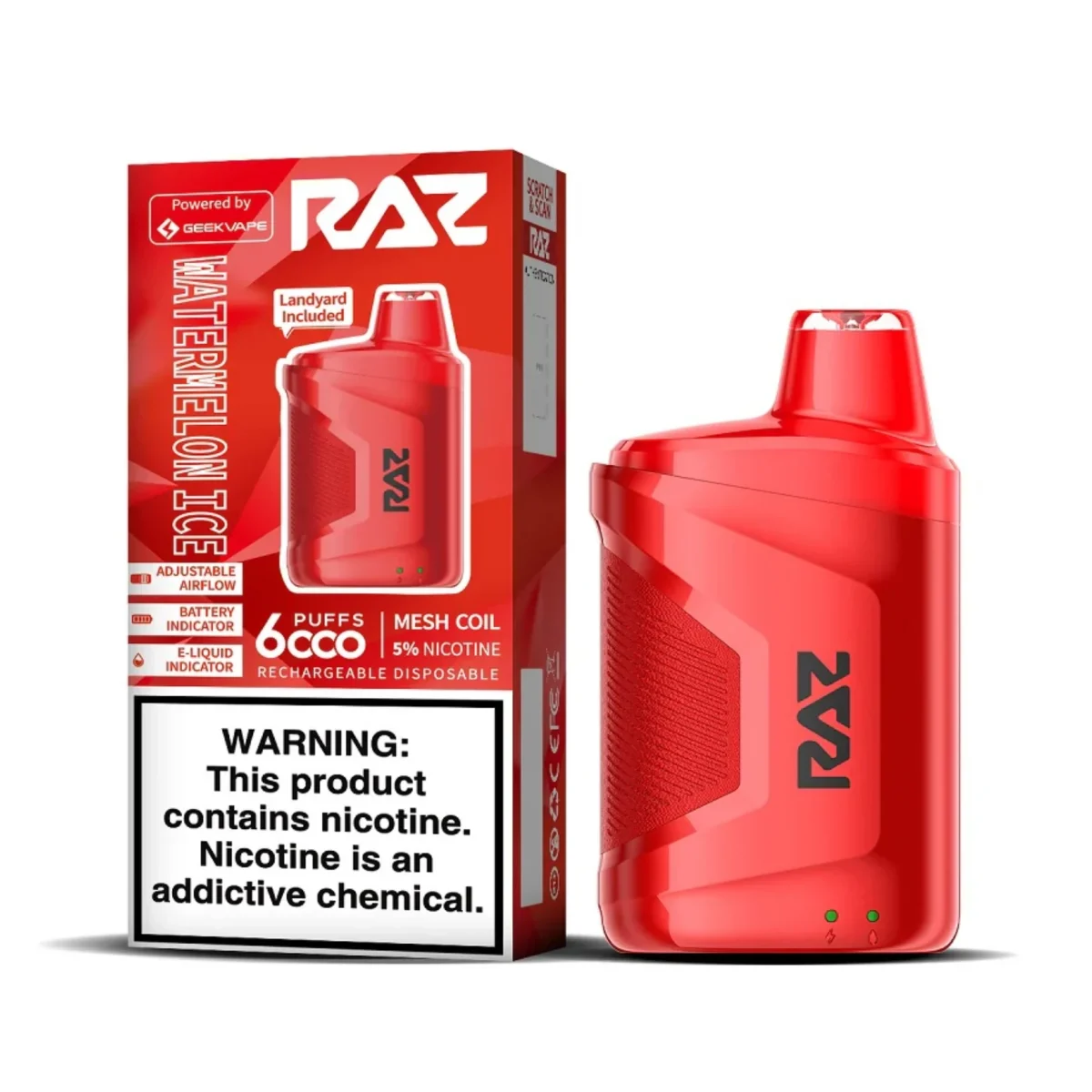 RAZ CA6000 WATERMELON ICE味-Mymoods.vip