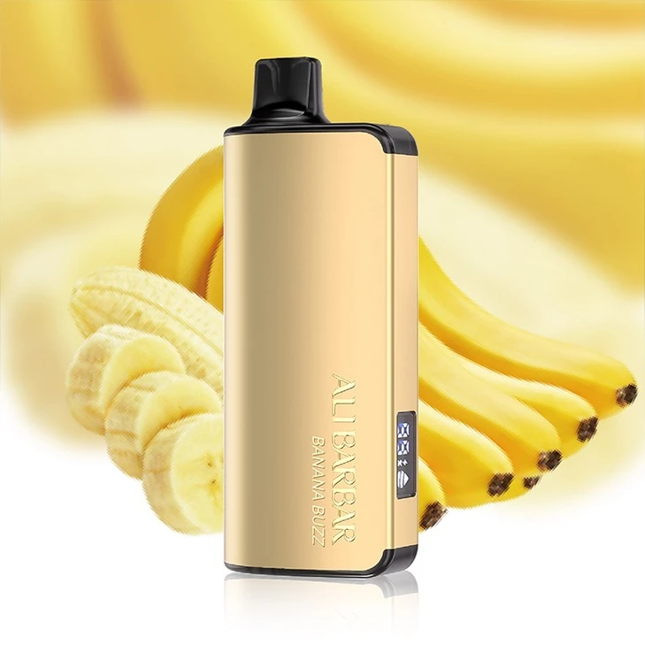 ALIBARBAR INGOT Banana Buzz 9000 Puffs-Mymoods.vip