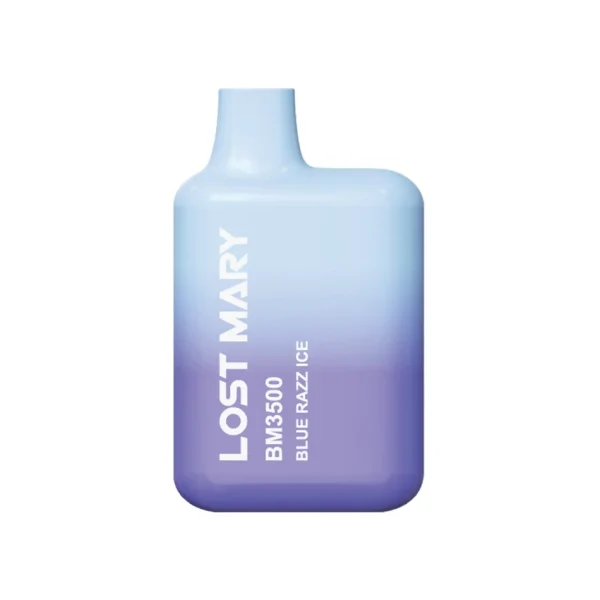 LOSTMARY BM3500 BLUERAZZ ICE(ノンニコチン)-Mymoods.vip