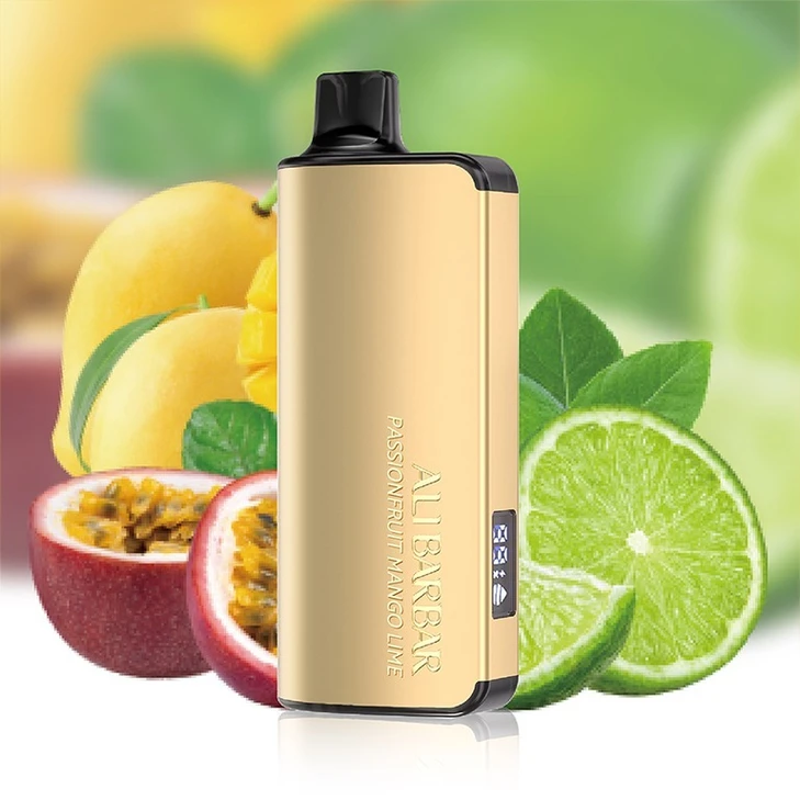 ALIBARBAR INGOT パッションフルーツマンゴーライム(Passionfruit Mango Lime) 9000 Puffs-Mymoods.vip