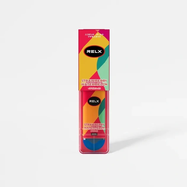 RELX Bubblemon イチゴ＆スイカ 600 Puffs-Mymoods.vip