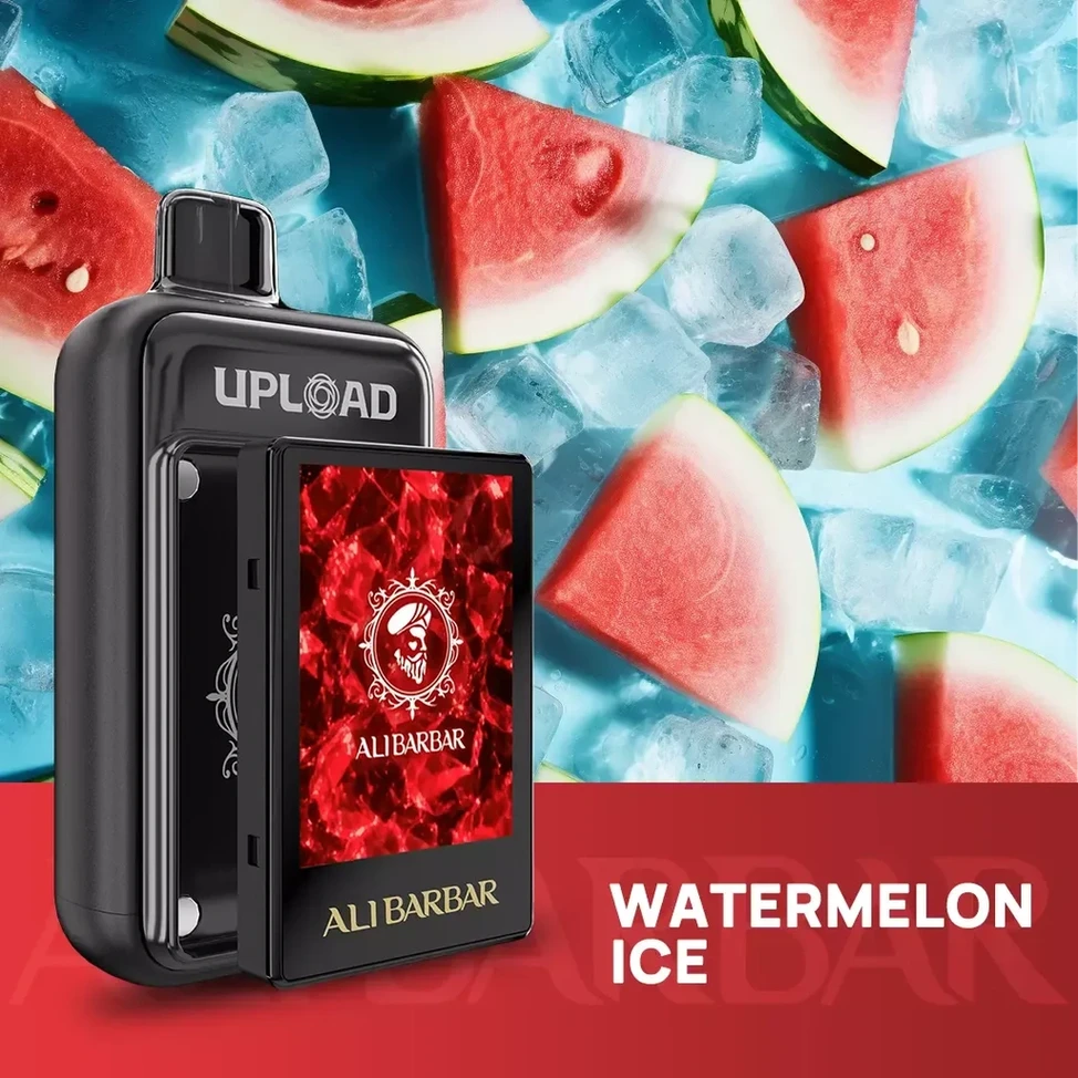 ALIBARBAR UPLOAD 25000 PUFFS Watermelon Ice-Mymoods.vip
