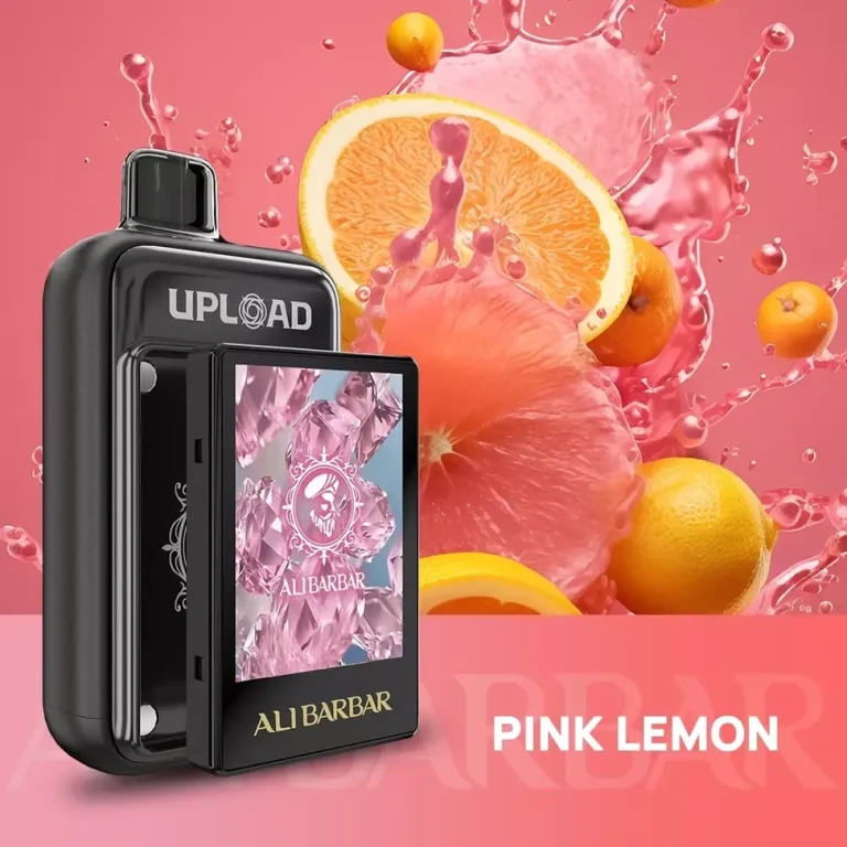 ALIBARBAR UPLOAD 25000 PUFFS Pink Lemon-Mymoods.vip