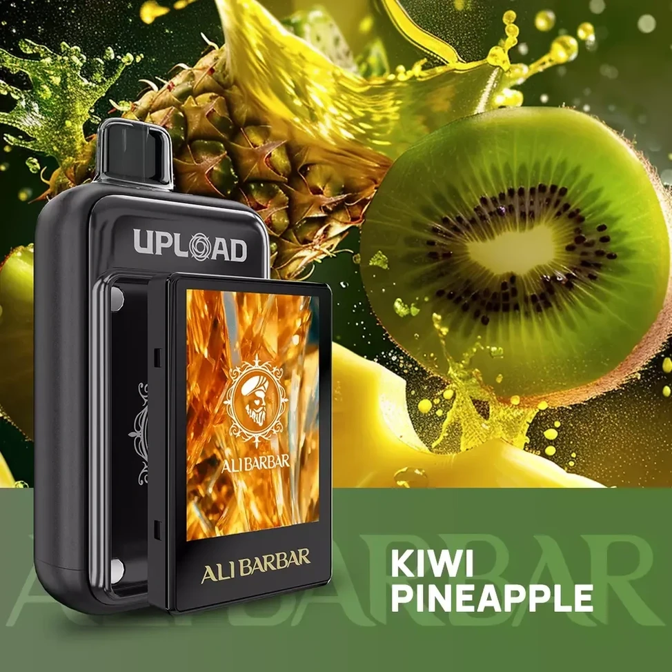 ALIBARBAR UPLOAD 25000 PUFFS Kiwi Pineapple-Mymoods.vip