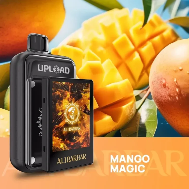 ALIBARBAR UPLOAD 25000 PUFFS Mango Magic-Mymoods.vip