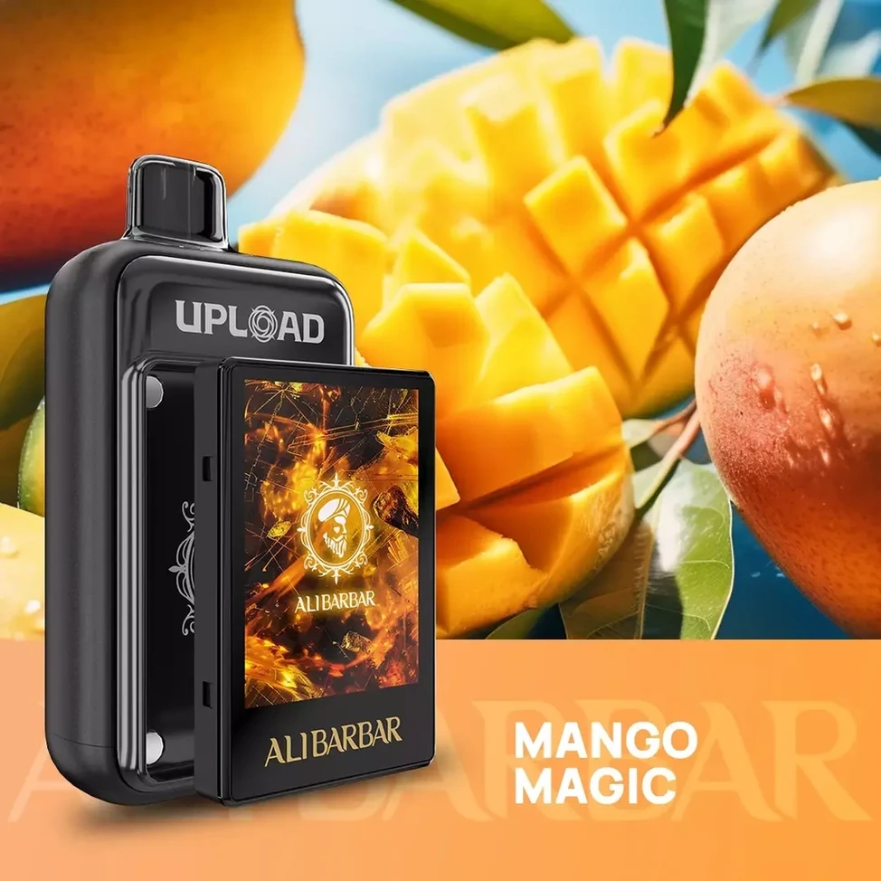 ALIBARBAR UPLOAD 25000 PUFFS Mango Magic-Mymoods.vip