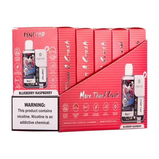 Blueberry Raspberry(ブルーベリーラズベリー) Pyne Pod Boost 8500 Puffs-Mymoods.vip