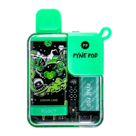 Lemon Lime(レモンライム) Pyne Pod Boost 8500 Puffs-Mymoods.vip