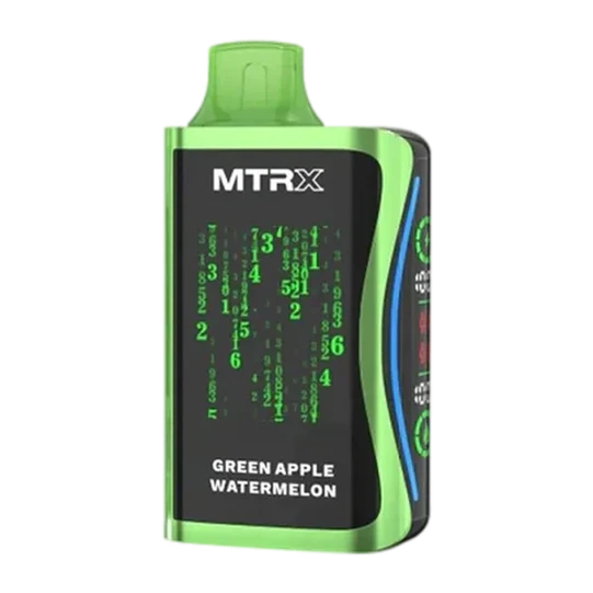 Green Apple Watermelon(グリーンアップルスイカ) MTRX MX 25000 Puffs-Mymoods.vip