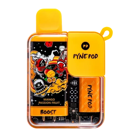 Mango Passion Fruit(マンゴーパッションフルーツ) Pyne Pod Boost 8500 Puffs-Mymoods.vip