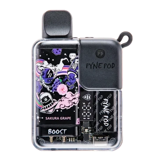 Sakura Grape(桜ブドウ) Pyne Pod Boost 8500 Puffs-Mymoods.vip