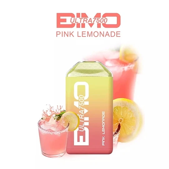 BIMO Ultra 7500 Puffs Pink Lemonade-Mymoods.vip