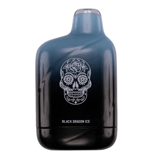 Esco Bar Black Dragon Ice(ブラックドラゴンアイス) 6000 Puffs-Mymoods.vip
