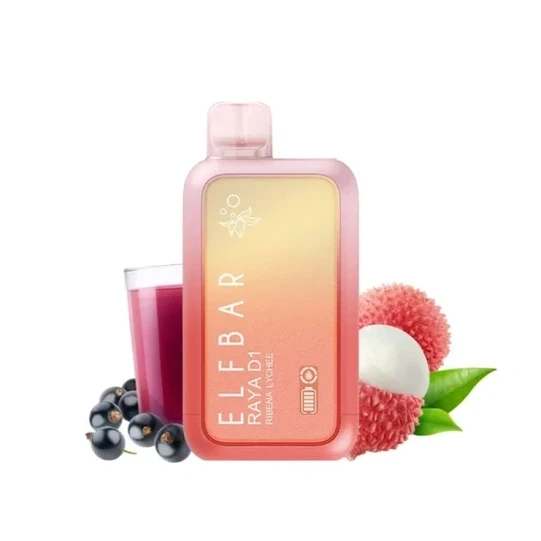 ElfBar BC10000 (Raya D1 Sunit) – リベナ ライチ (Ribena Lychee)-Mymoods.vip
