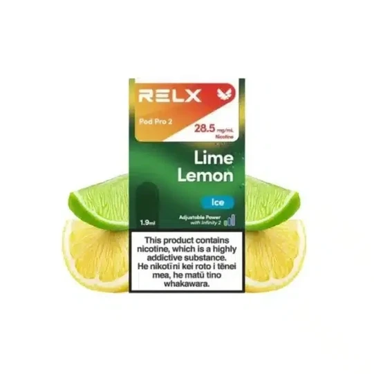 RELX Infinity 2交換用Pod – ライム・レモン・アイス(Lime Lemon Ice)-Mymoods.vip