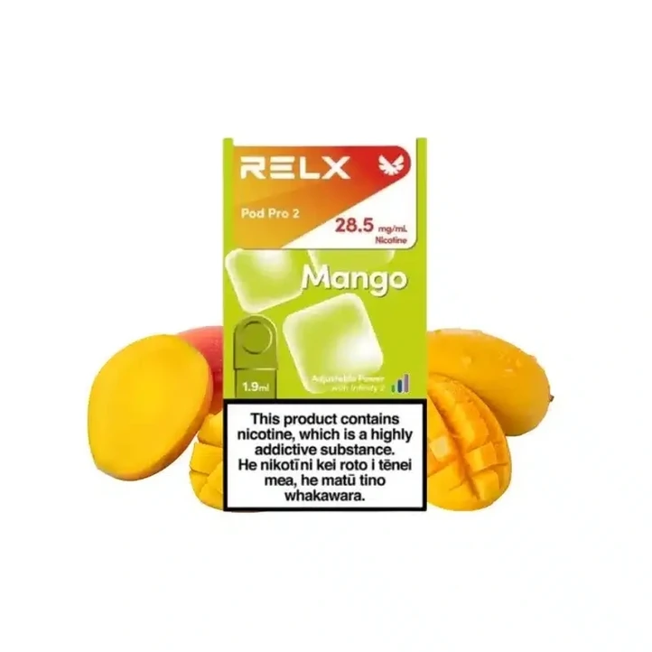 RELX Infinity 2交換用Pod – マンゴー(Mango)-Mymoods.vip