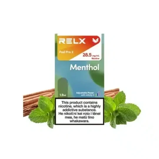 RELX Infinity 2交換用Pod – メントール(Menthol)-Mymoods.vip