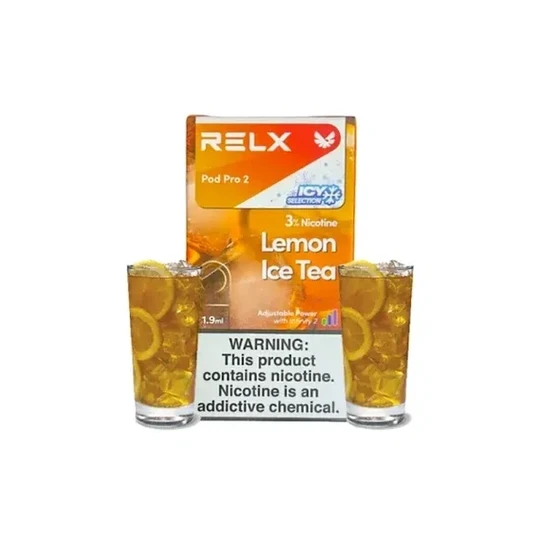 RELX Infinity 2交換用Pod – レモンティー・アイス(Lemon Tea Ice)-Mymoods.vip
