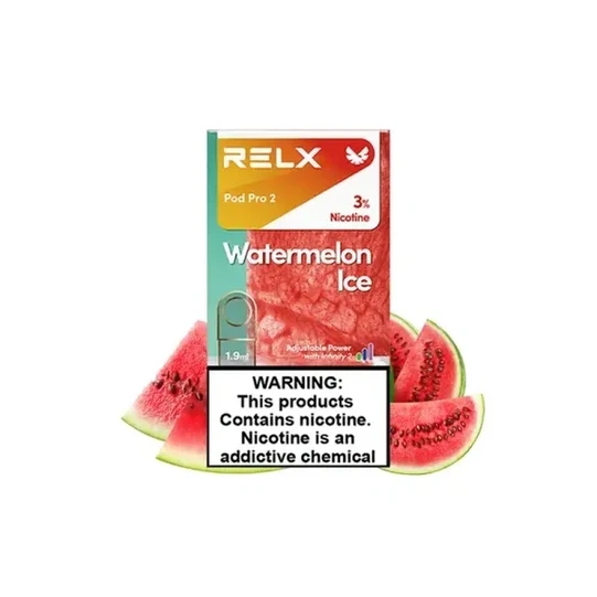 RELX Infinity 2交換用Pod – ウォーターメロンアイス(Watermelon Ice)-Mymoods.vip