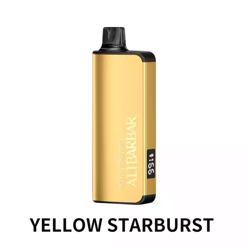 ALIBARBAR INGOT レモンライム（Yellow Starburst） 9000 Puffs-Mymoods.vip