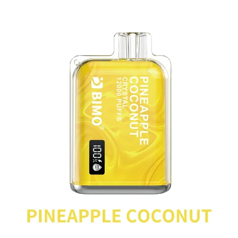 BIMO Crystal 12000 Puffs Pineapple Coconut-Mymoods.vip