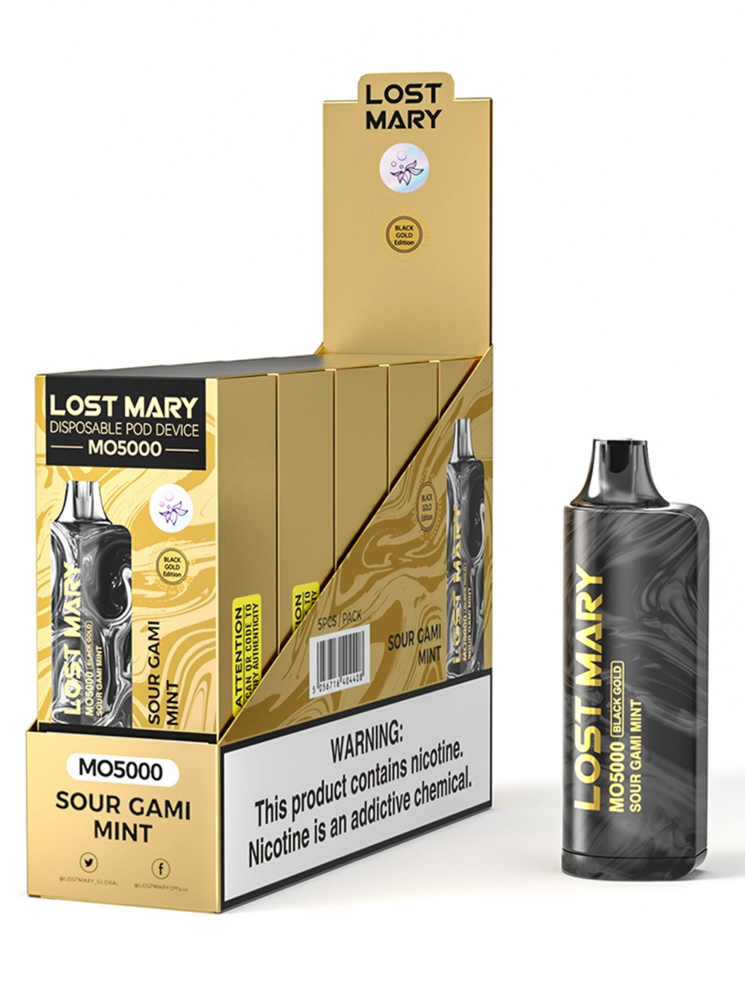 alibarbar ingot パッケージと本体の並置写真