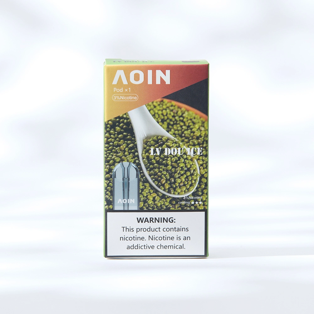 スムース ビップ コンビニ人気フレーバーAOIN Pod 緑豆氷