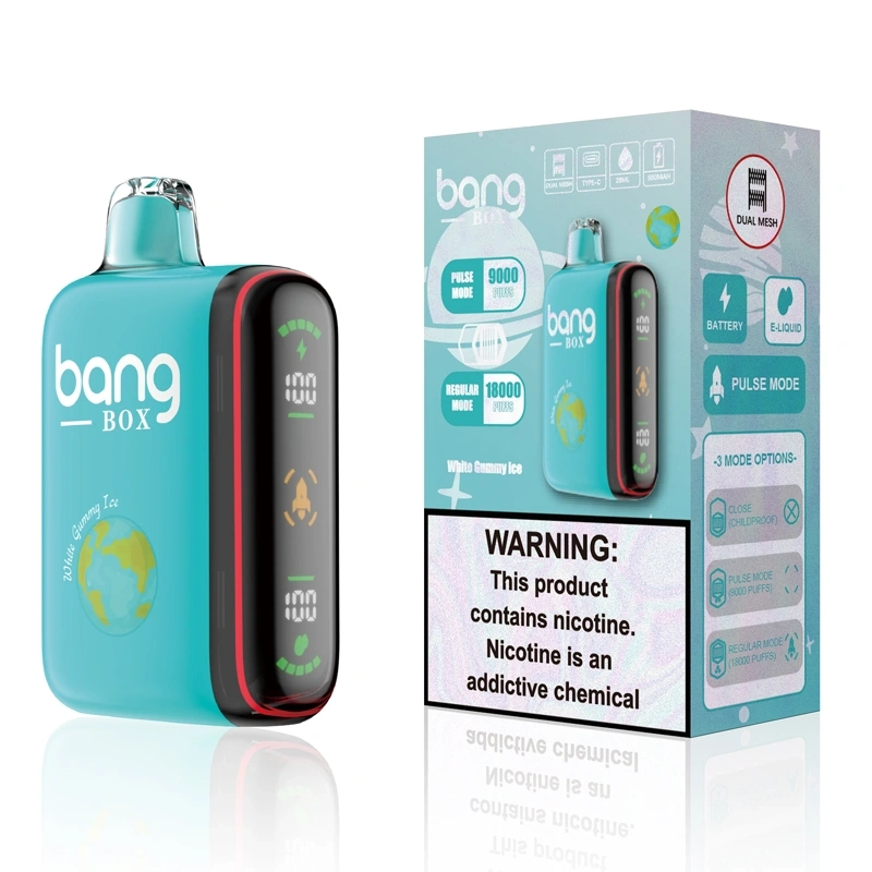 vape ニコチン 濃度別比較：Bang Box 9000–18000 Puffs