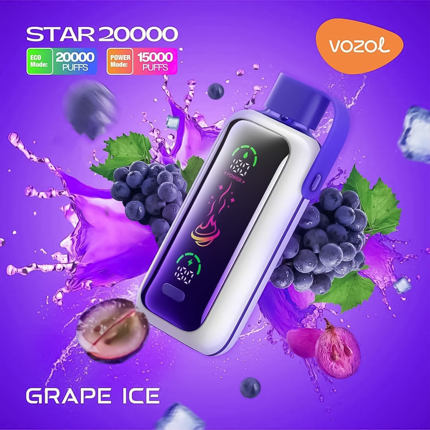 vape mary jane 代替デバイス Vozol Star 20000