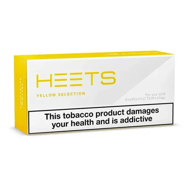 vape 喫煙 所向きのIQOS Heets Yellow Selection