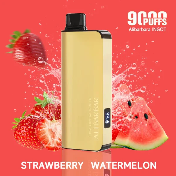 ALIBARBAR INGOT ストロベリースイカ 9000 Puffs(Strawberry Watermelon)