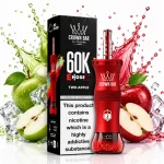 Al Fakher Crown Bar E Hose X 60k Puffs Two Apple ツーアップル